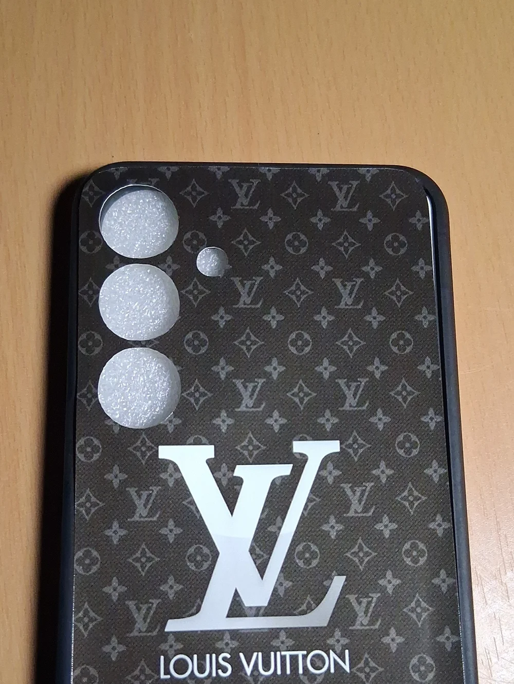 Louis Vuitton Black Monogram LV Logo Phone Case Galaxy S24